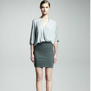 HELMUT Helmut Lang Gala knit mudstone dress